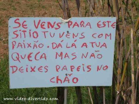 Um aviso bastante importante