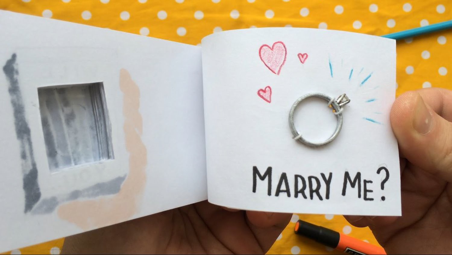 Faz o pedido de casamento mais criativo de sempre com um flipbook destes